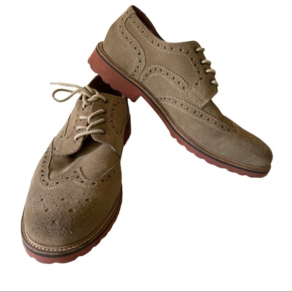 Nordstrom 91 Suede Wingtip Oxford Shoes 